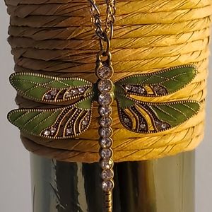 Dragonfly Two-toned Necklace